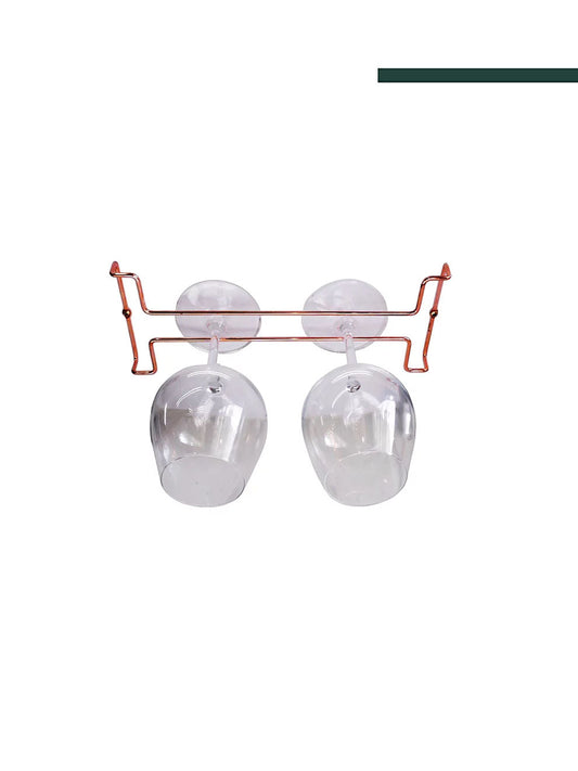 Suporte Porta Taças Reto 398x30x115mm Cobre 2756 - Jomer