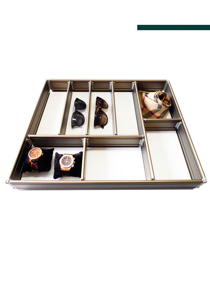 Organizador de Gavetas AL Bronze 9571 - Jomer