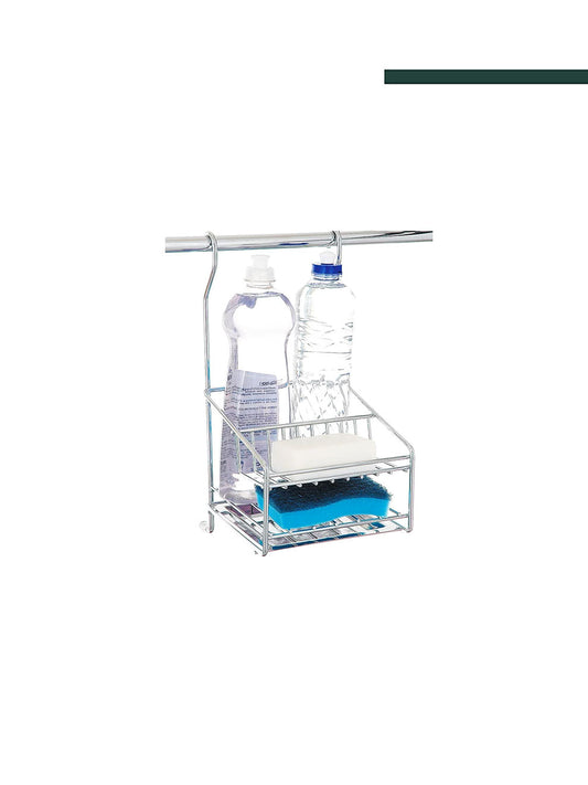 Porta Detergente, Sabão e Esponja p/ Barra Inox 3003 - Jomer