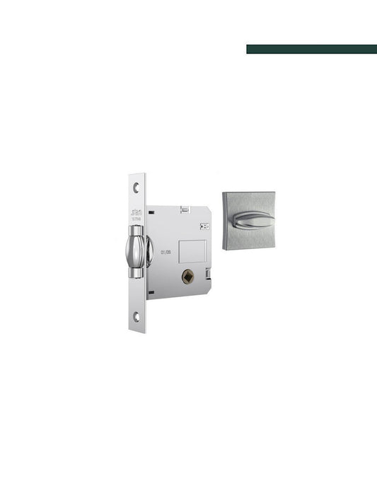 Fechadura 1025 WC Rolete Quadrada Escovada - STAM