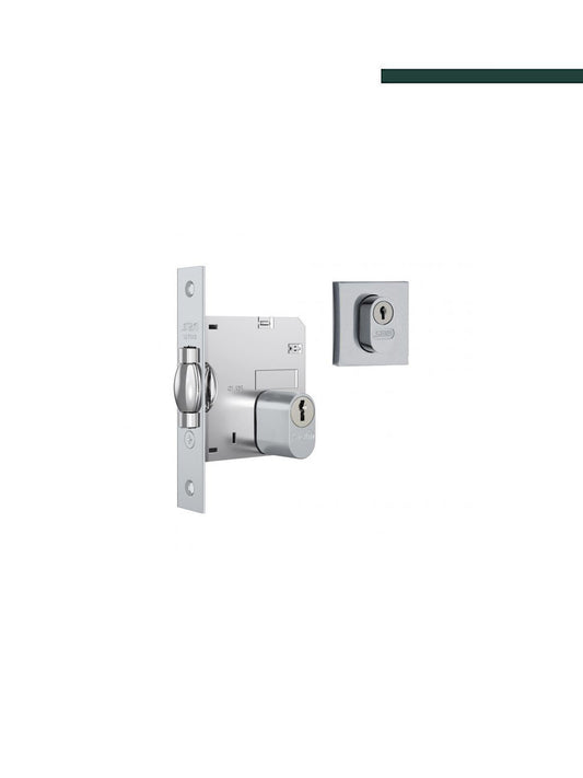 Fechadura 1005 Rolete Quadrada Escovada - STAM