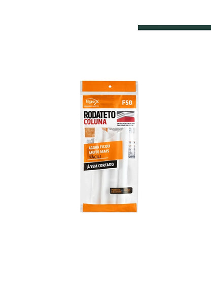EPEX - Perfil Coluna Rodateto F50 PCT C/2 PEÇAS (C/24cms)