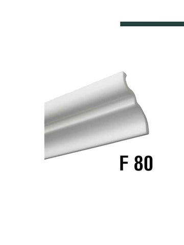 EPEX - Perfil Coluna Rodateto F80 PCT C/2 PEÇAS (C/24cms)