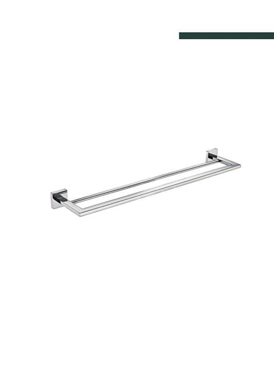 Italy - Porta toalha duplo 600 Eterna Inox polido