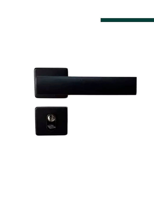 IMAB - Fechadura Metro Light Preto Externa