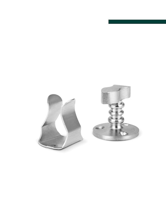 Imab - Prendedor 0809 L/Z Cromado Acetinado