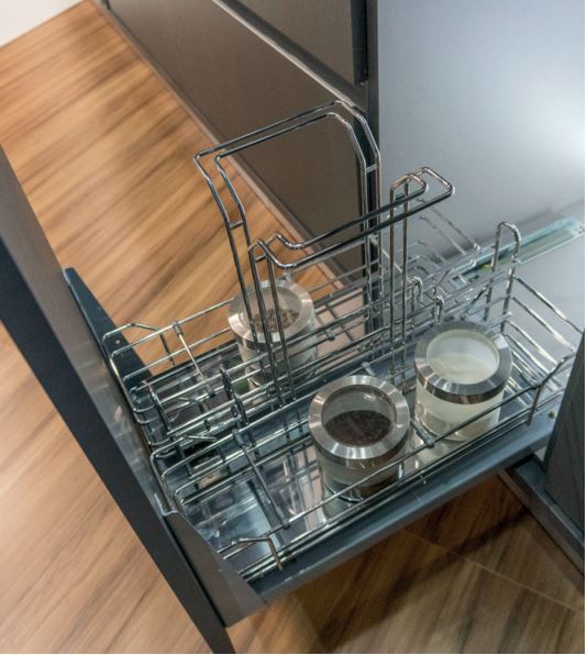 Mini Despensa Portátil com Bandeja 8853 - Jomer
