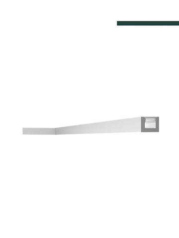 GART - Rodapé Wallstyl IL12 LED 23mm x 80mm x 2,00m - PEÇA