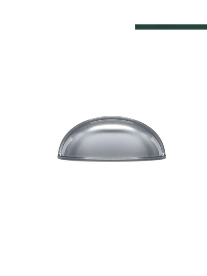 JADOR - Puxador 3500 Concha Nozes 64mm CROMO (CX C/12 PEÇAS)