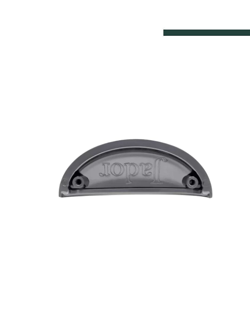 JADOR - Puxador 3512 Concha Nozes 64mm Preto opaco (CX C/12 PEÇAS)