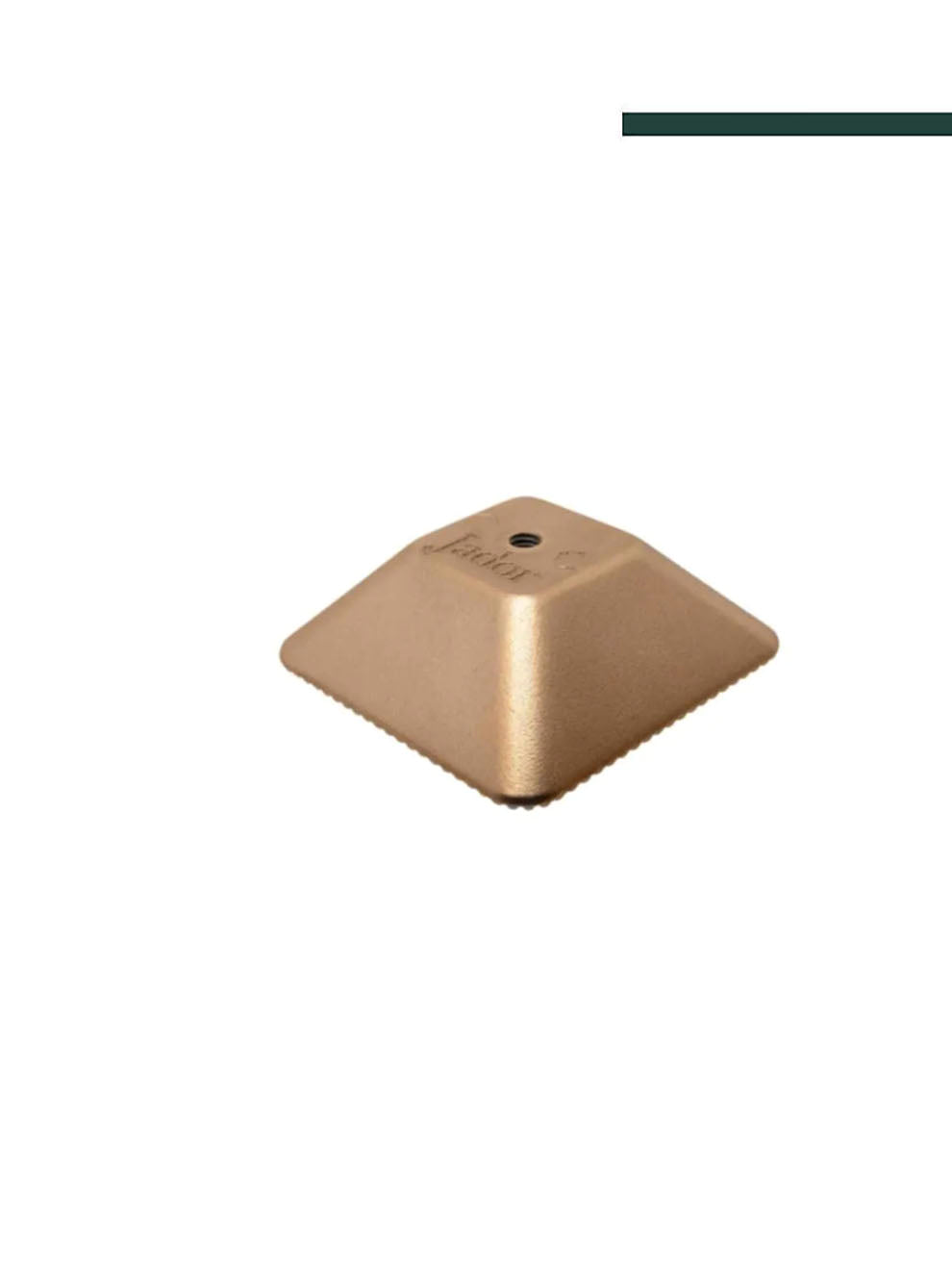 JADOR - Puxador 6658 TERRA 45mm RED GOLD OPACO (CX C/12 PEÇAS)