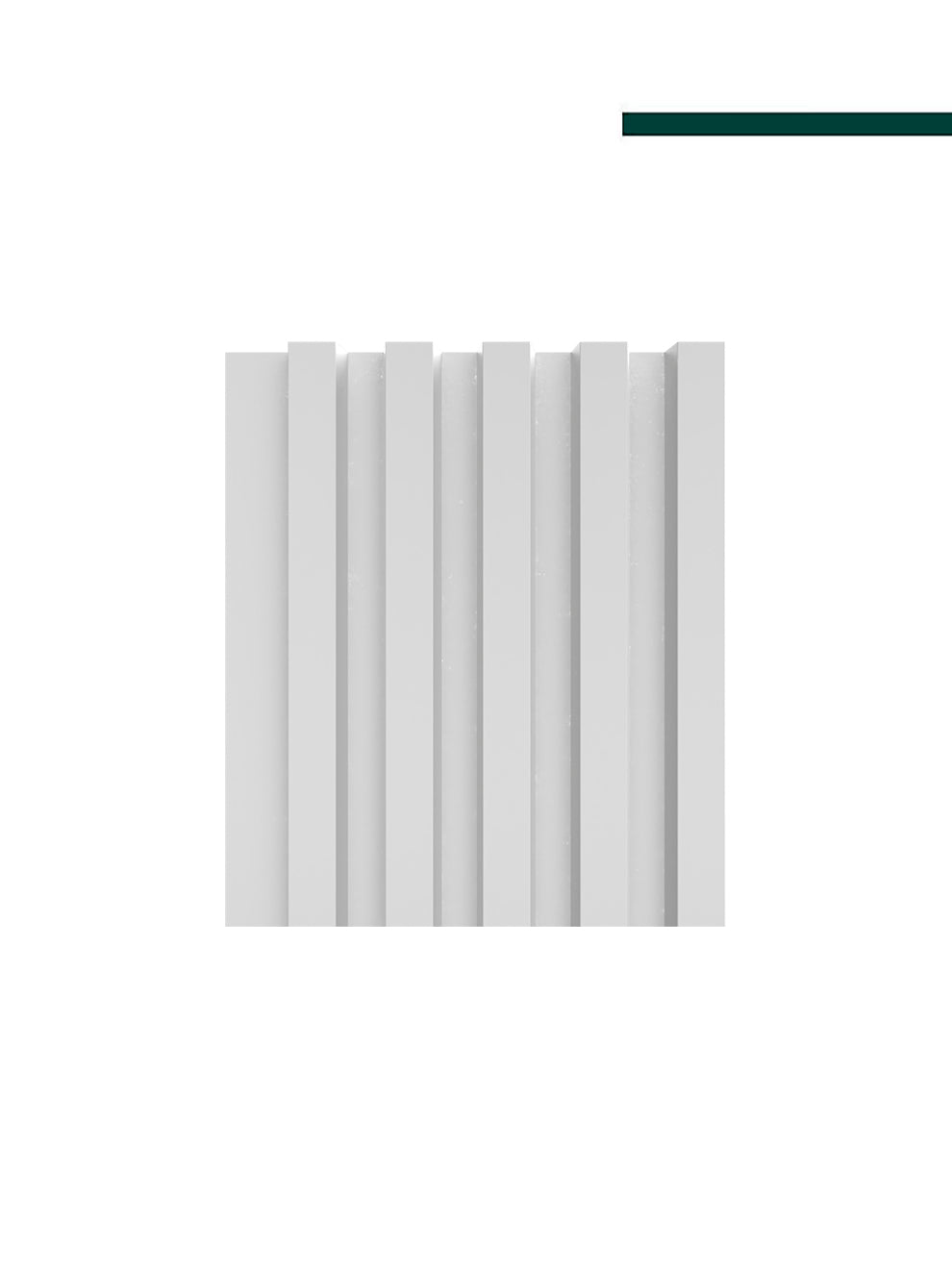 Ripado 71112 Crosswall Branco (cx com 9 peças) - Arquitech
