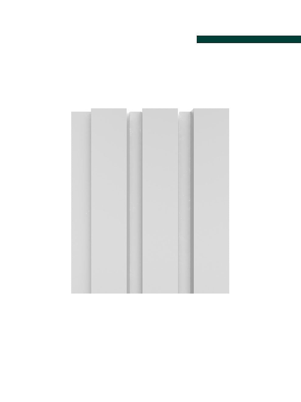 Ripado 71012 Crosswall Branco (cx com 9 peças) - Arquitech