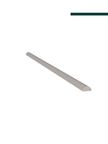 Santa Luzia - Meia cana 597 Curva Cinza Glacial 16x8mm (PACOTE C/ 5 PEÇAS) 2,80m
