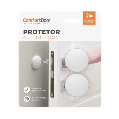 Protetor Anti Impacto Branco - Comfortdoor