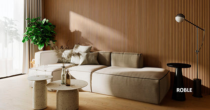 Painel Ripado Essence 15mm - 270 x 92 cm - Caixa - MDF Comum - Barreto