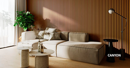 Painel Ripado Essence 15mm - 270 x 92 cm - Caixa - MDF Comum - Barreto
