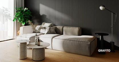 Painel Ripado Slim 15mm - 270 x 45 cm - Caixa - MDF Ultra - Barreto