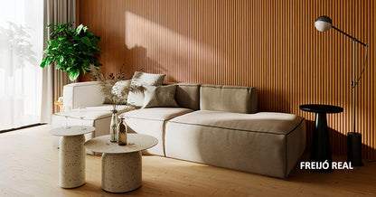 Painel Ripado Slim 15mm - 270 x 45 cm - Caixa - MDF Comum - Barreto