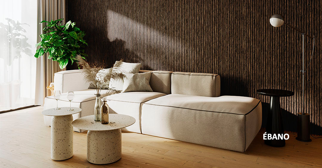 Painel Ripado Slim 15mm - 270 x 45 cm - Caixa - MDF Ultra - Barreto