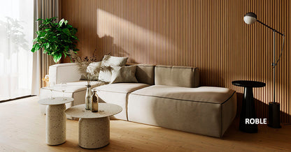 Painel Ripado Slim 15mm - 270 x 45 cm - Caixa - MDF Comum - Barreto