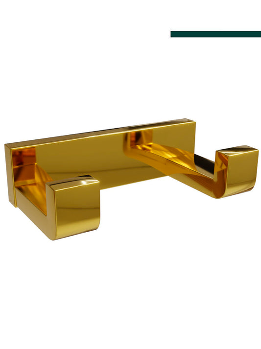 Cabide Duplo Eterna IL9022 inox Gold - Italyline