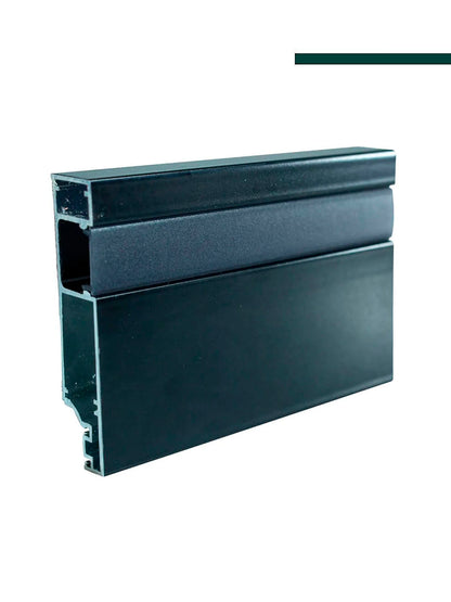 Rodapé Orion Autocolante com Friso para Difusor LED em Alumínio 70mm x 17mm (CX com 5 Peças) - Hom