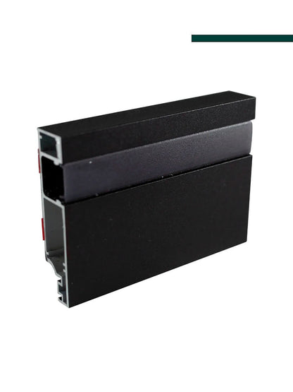 Rodapé Orion Autocolante com Friso para Difusor LED em Alumínio 70mm x 17mm (CX com 5 Peças) - Hom