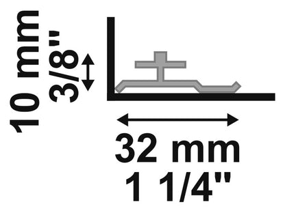 Ecopanel - Perfil Conector Slim - Santa Luzia