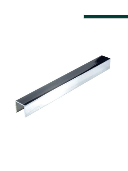 Perfil Decorativo Listelo Liri em Alumínio 10mm x 10mm (CX com 5 Peças) - Hom