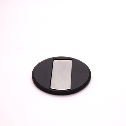 Trava Porta Magnético Slim Preto - Comfortdoor