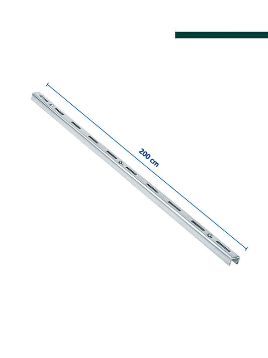 Trilho Aço Versátil 200cm - Fico