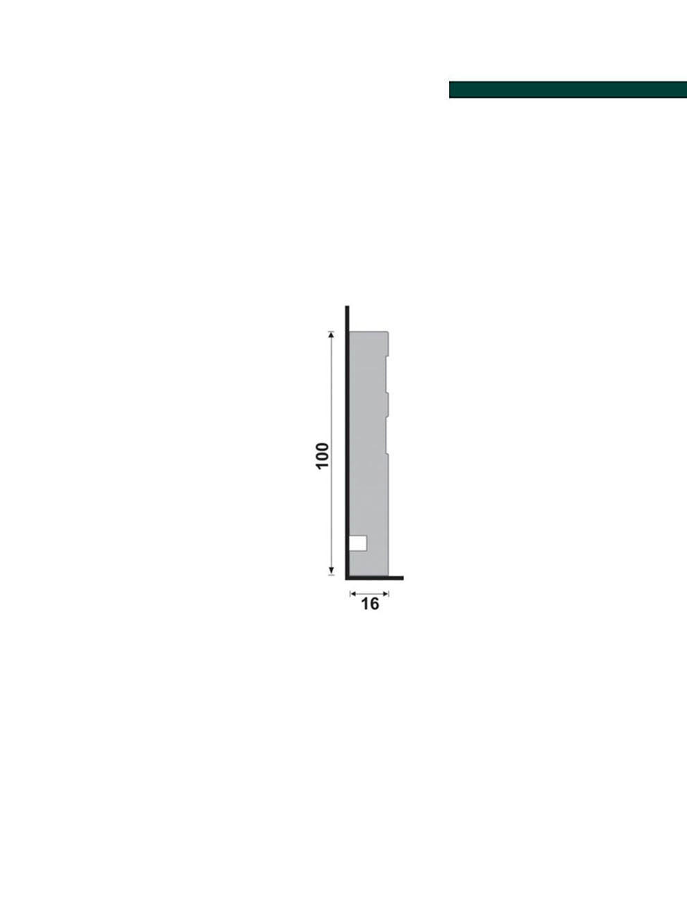 Guarnição 512 branca – 10cm - Barra - Santa luzia
