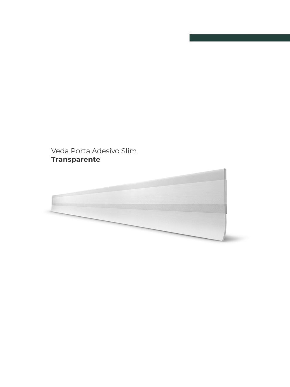 Veda Porta Adesivo Transparente 100 cm - ComfortDoor