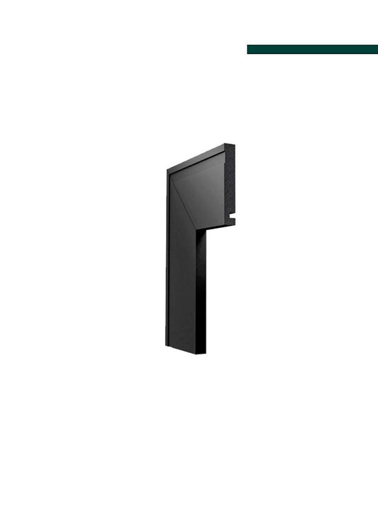 Guarnição 3457 preta – 10cm - Peça - Santa luzia