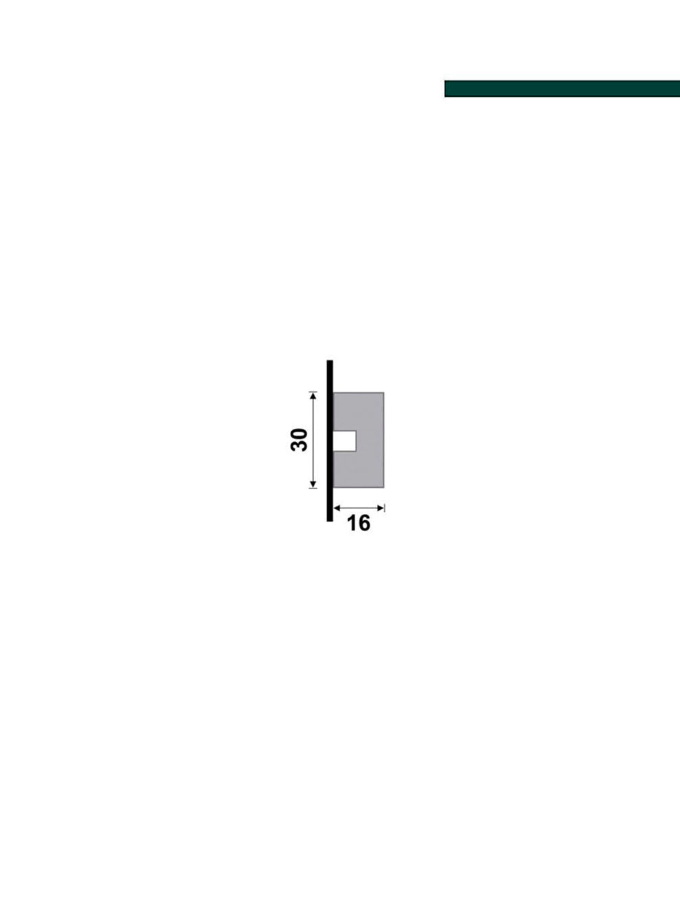 Rodameio 466 branco - 3cm - (CX C/10 PEÇAS) - Santa Luzia
