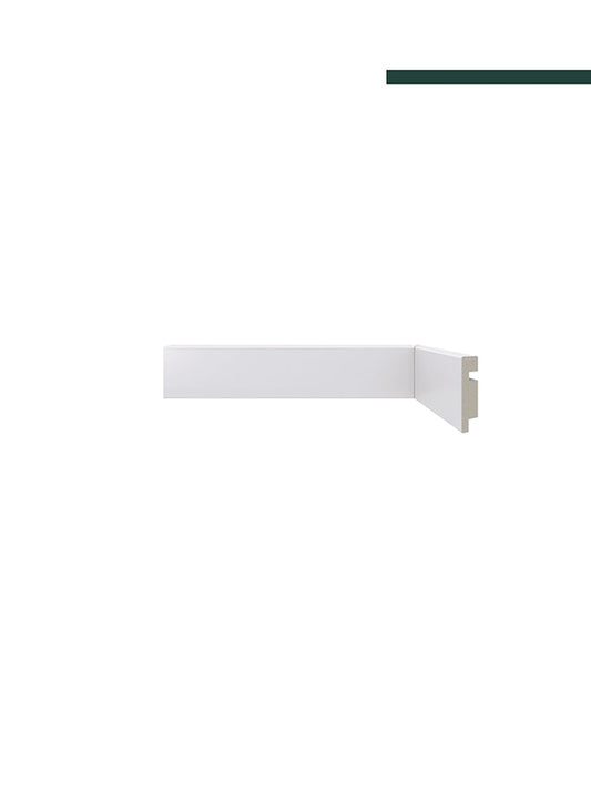 Rodapé 473 Branco – 5cm - (CX C/12 PEÇAS)  Santa Luzia