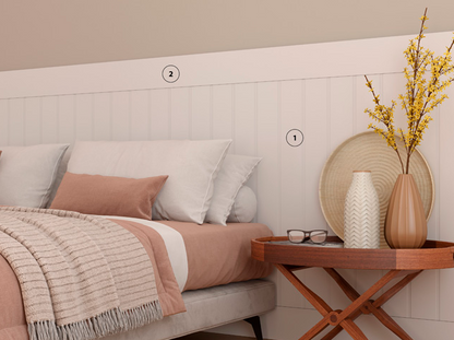 Rodapé 496 Branco – 15cm - (CX C/10 PEÇAS) Santa Luzia