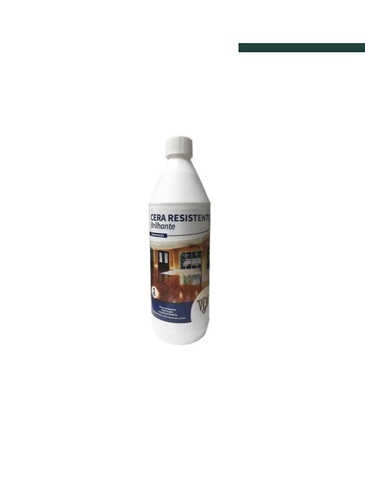 W&W - Cera resistente piso madeira brilhante 1Lt