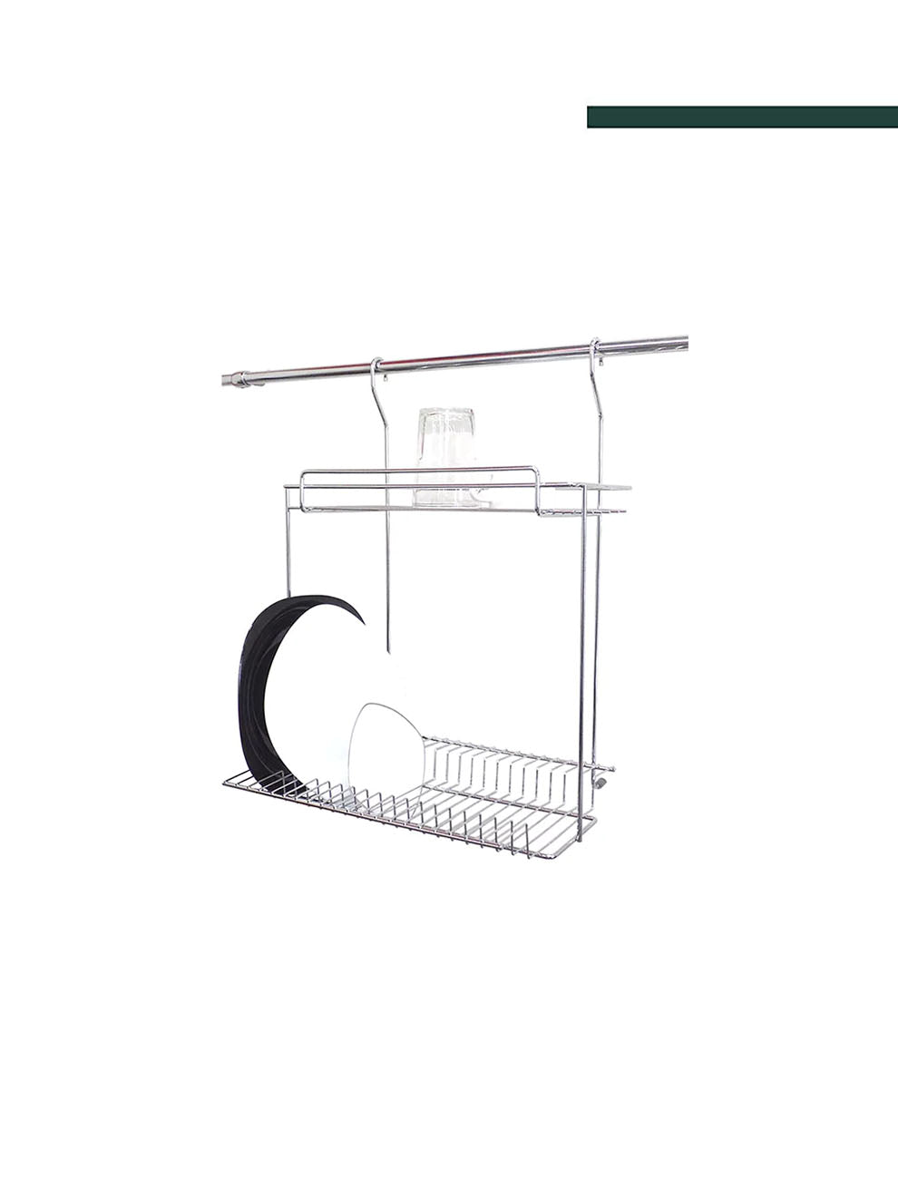 Jomer - Escorredor side 20 pratos cromado 4244