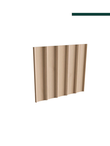 Painel Ubá Cipres 100mm x 16mm x 2,80m - (CX C/ 2,24m2 ou 8 peças) - Santa Luzia