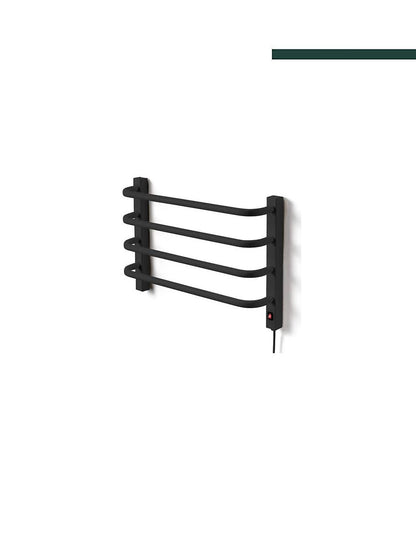 Toalheiro Térmico Pequeno Preto 110v - Lado Esquerdo - FLAPE